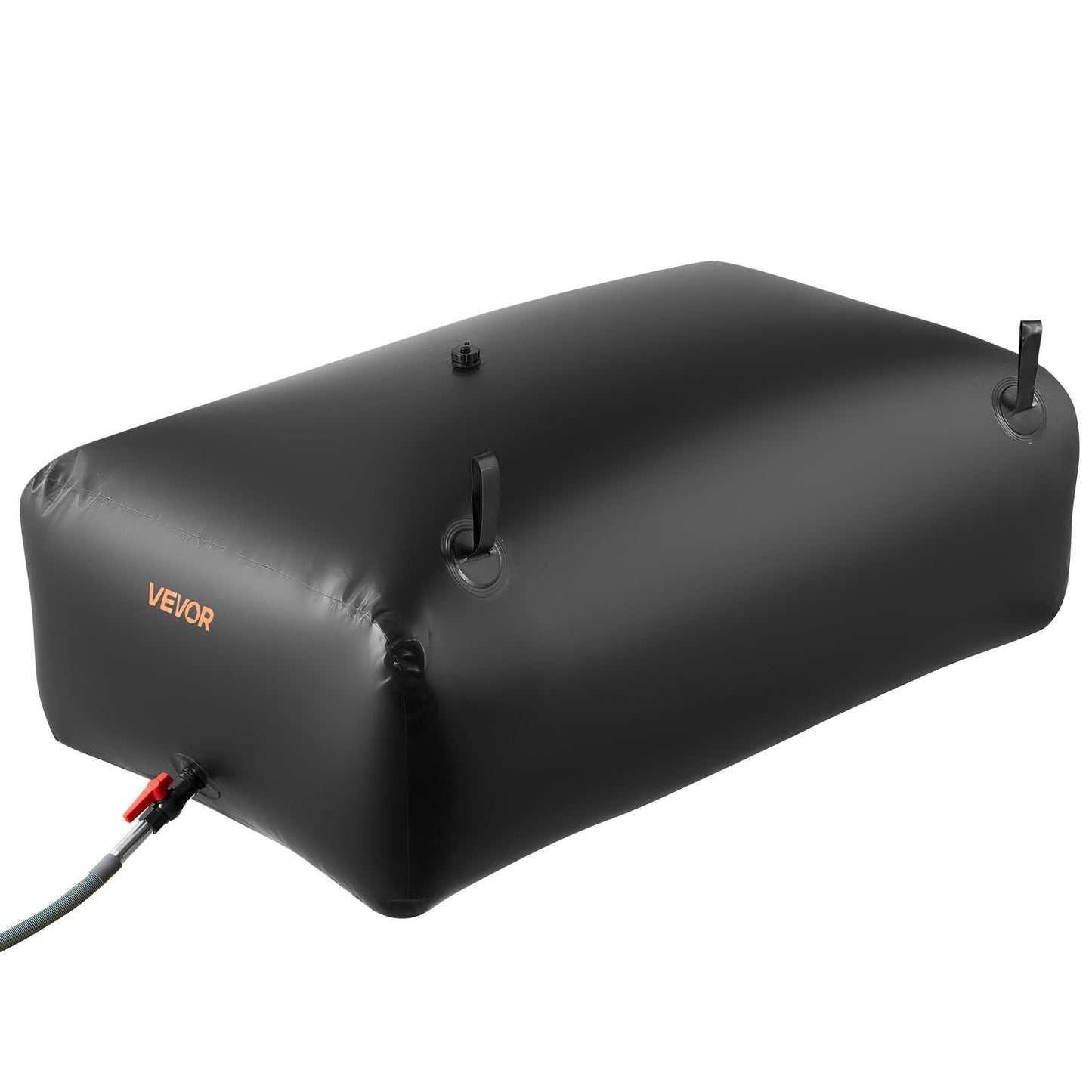 Vattentank med stor kapacitet på 540 liter, bärbar och hopfällbar mjukvattenbehållare, läckagesäker och rivtålig PVC-nödvattentank för husbil och utomhusbruk