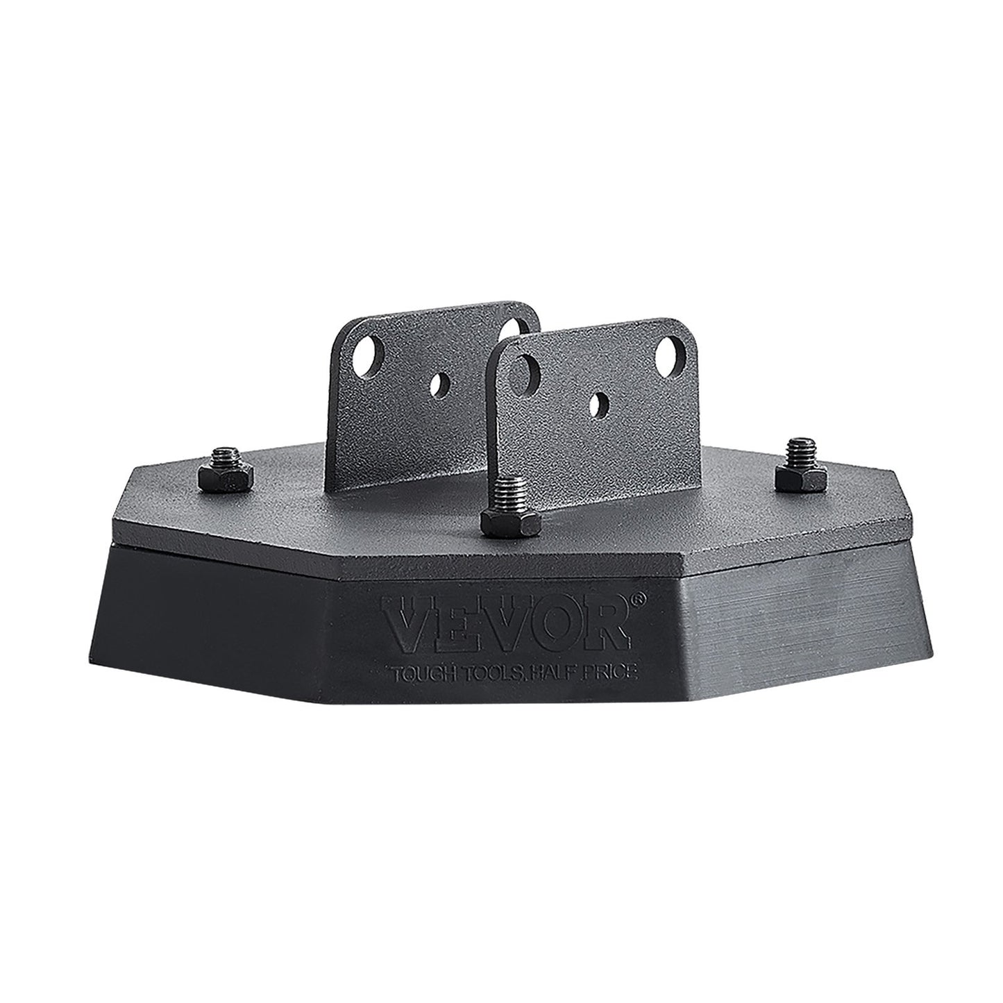 Nivelleringsplattor för husbilar, 4-pack gummikuddar för domkrafter, vardera med en kapacitet på 5000 lbs, standard domkraftsstabiliseringsplatta med stor yta, perfekt för saxdomkraftsfötter, femte hjul, klass A/C husbilar