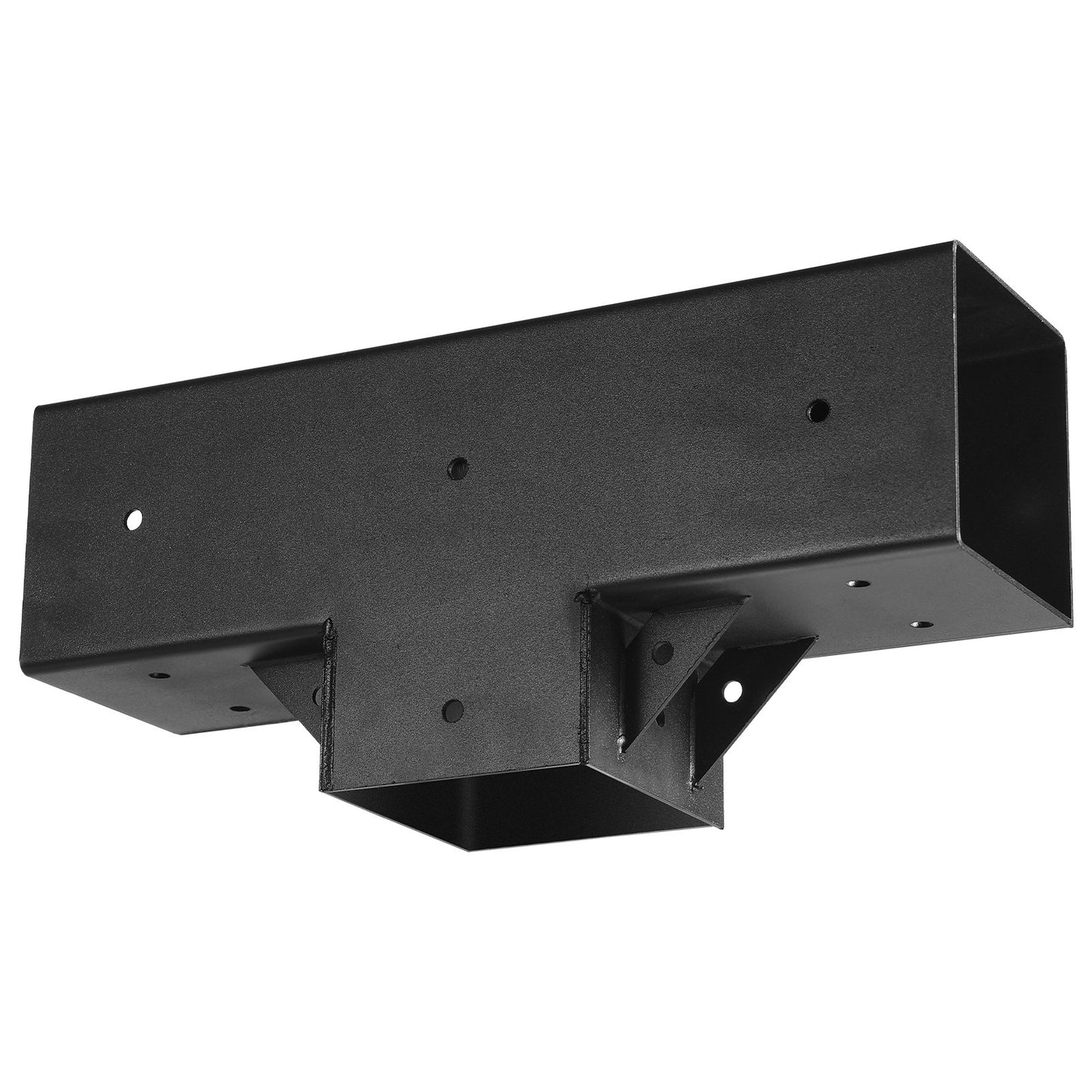 Pergola-kit 4-pack, T-formad 4x4 (faktiska 92 x 92 mm), 3-vägs pergolafästen DIY träbearbetning paviljongfäste-kit med skruvar för 92 x 92 mm träbalkar i verklig storlek för utomhusfest och bankett