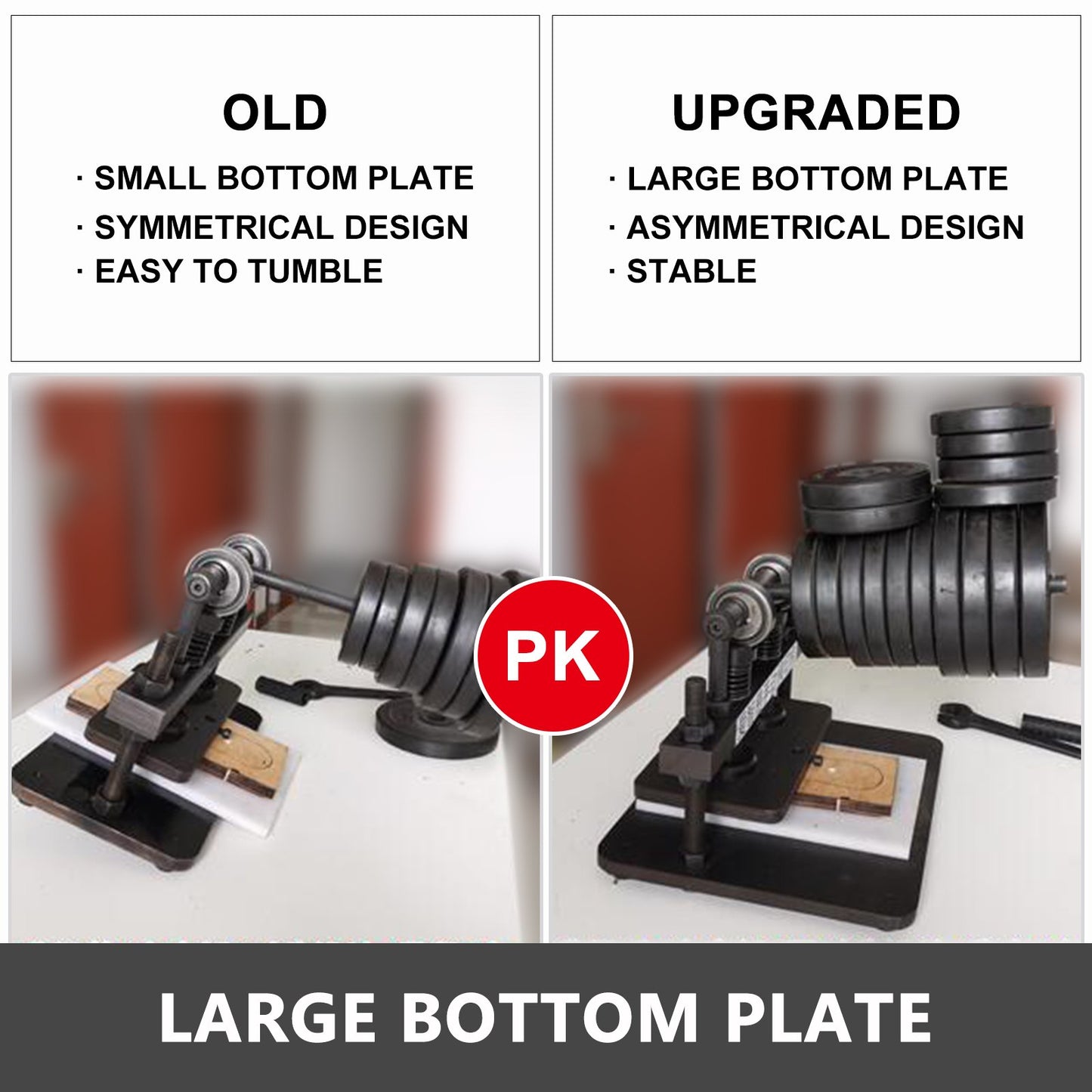 Läderskärmaskin 260x150mm Manuell stansmaskin Kraftig läderpräglingsmaskin Handpress Formgjutning Läderstansning Läderskärmaskin för olika material