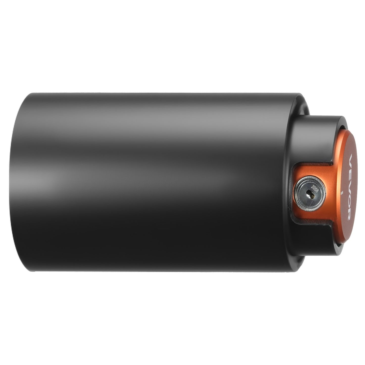 Släpvagnslås, passar 50,6 och 58,6 mm Bulldog släpvagnskopplingar, kraftigt dragkrokslås med 3 nycklar säkrar säkerhetskedjor, korrosionsbeständigt, stöldskyddande husvagnslås för husbil, släpvagn, båt