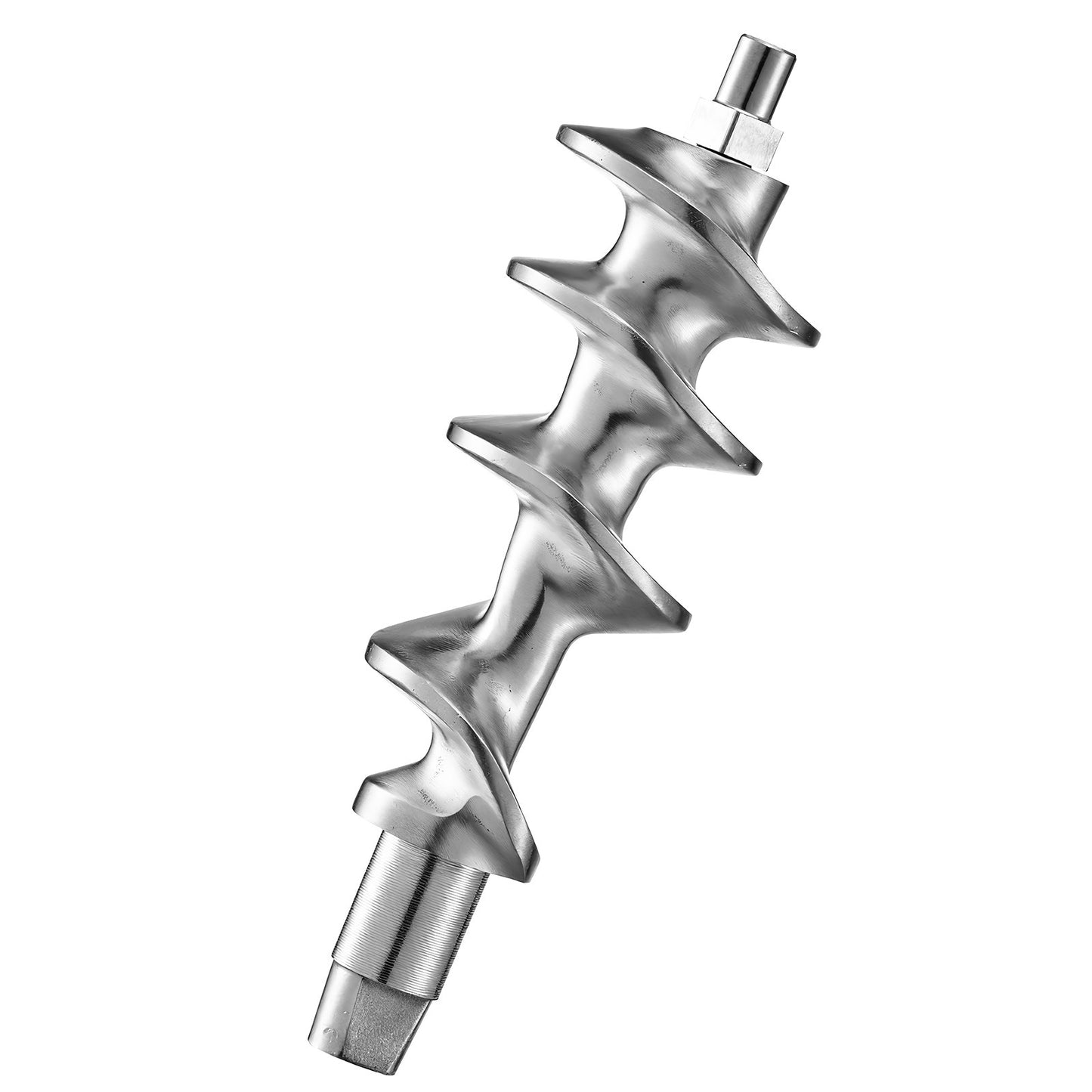 Manuell köttkvarn, handköttkvarn i 304 rostfritt stål med stålbordsklämma, köttkvarn och korvmaskin med 1 skärblad, 2 skärplattor, korvrör för nötkött, fläsk, paprika och champinjoner