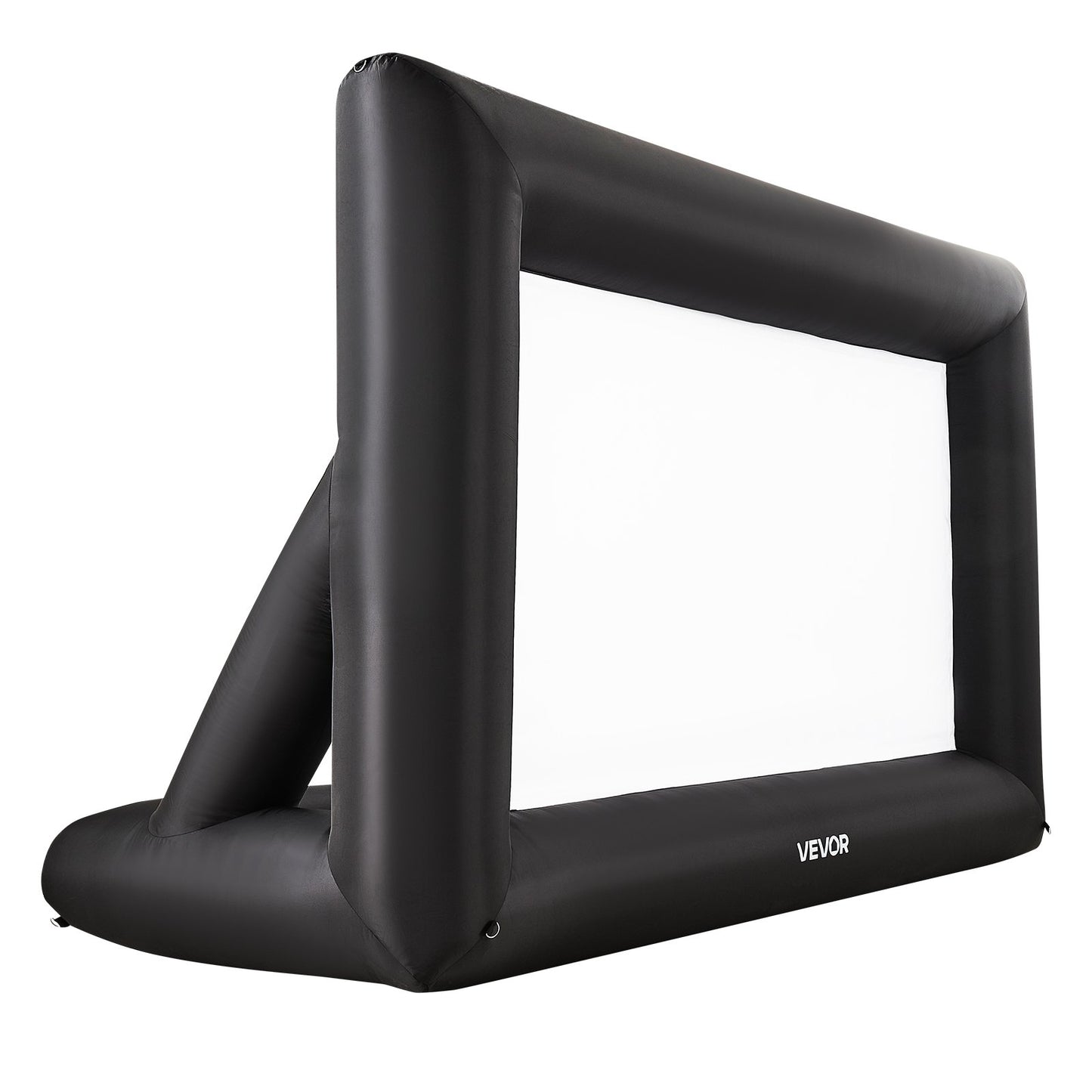 4,5 meter uppblåsbar filmduk, tvättbar 600D uppblåsbar projektionsduk med bärbar förvaringsväska, enkel installation 16:9 filmprojektor för utomhusbruk, hemmabio, temafest, poolkul