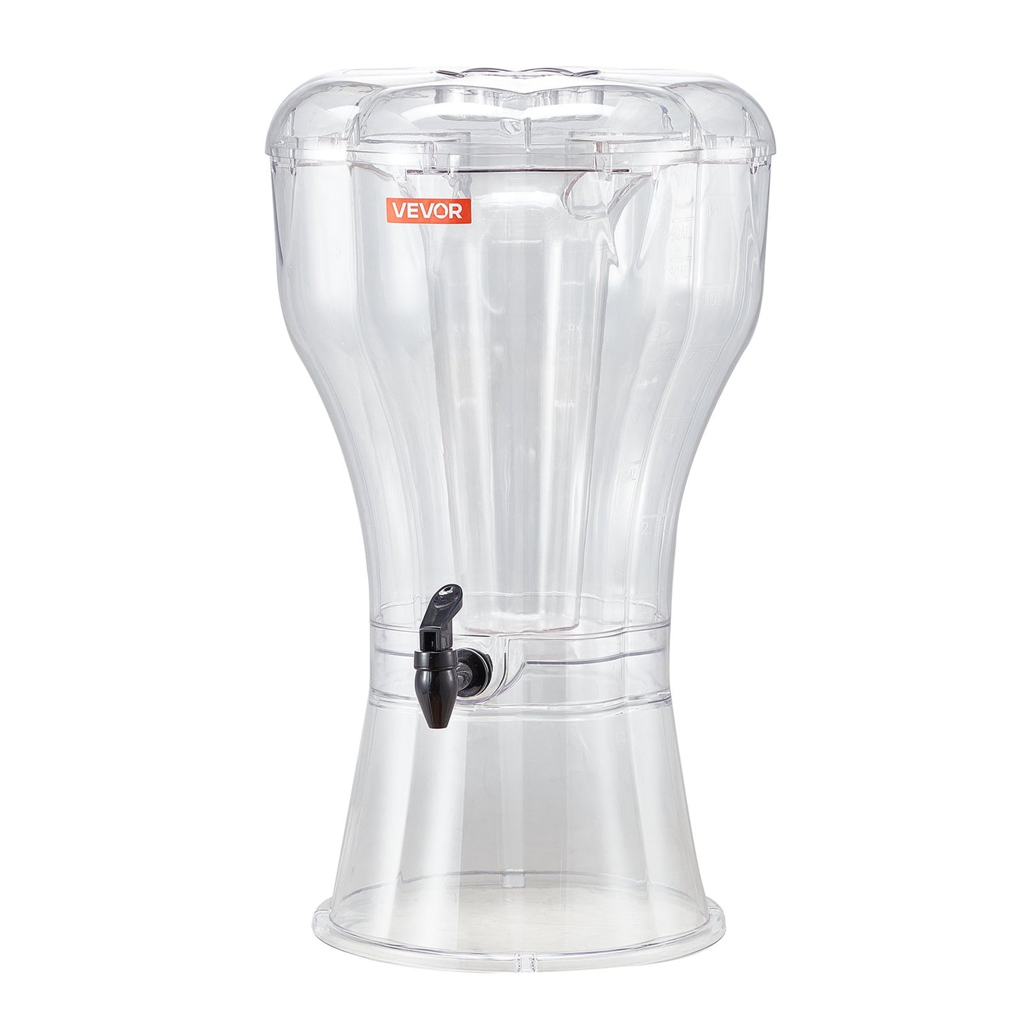 Dryckesdispenser, 13L dryckesdispenser för fester, Plastjuicedispensrar med droppfri kran, Iste-citronjuice-vattendispensrar, för restauranger, hotell, fester