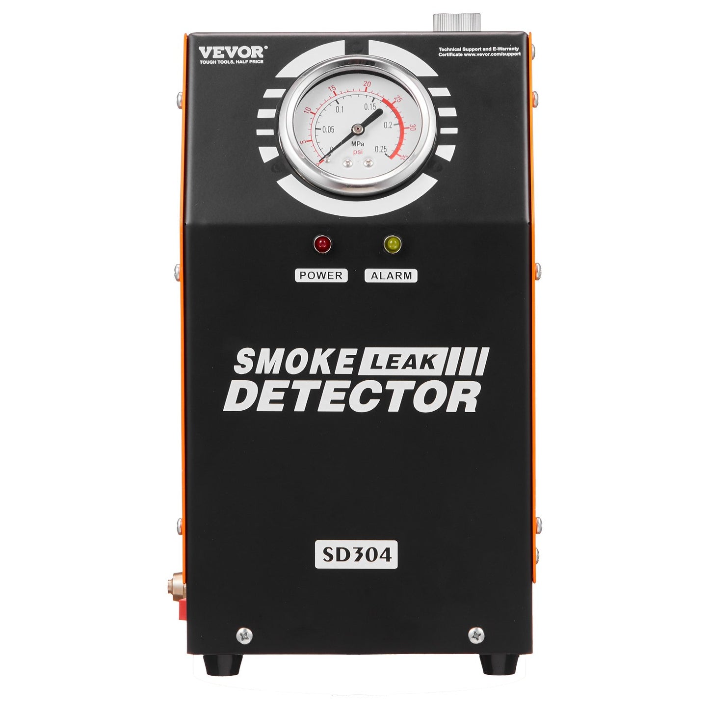 Läckagedetektor för bilrökmaskin, läckagetestare för avdunstning av rökmaskin med inbyggd luftpump och tryckmätare, dubbelläges vakuumrörsbränslediagnostisk detektor för DC12V-bilar, lastbilar, fyrhjulingar