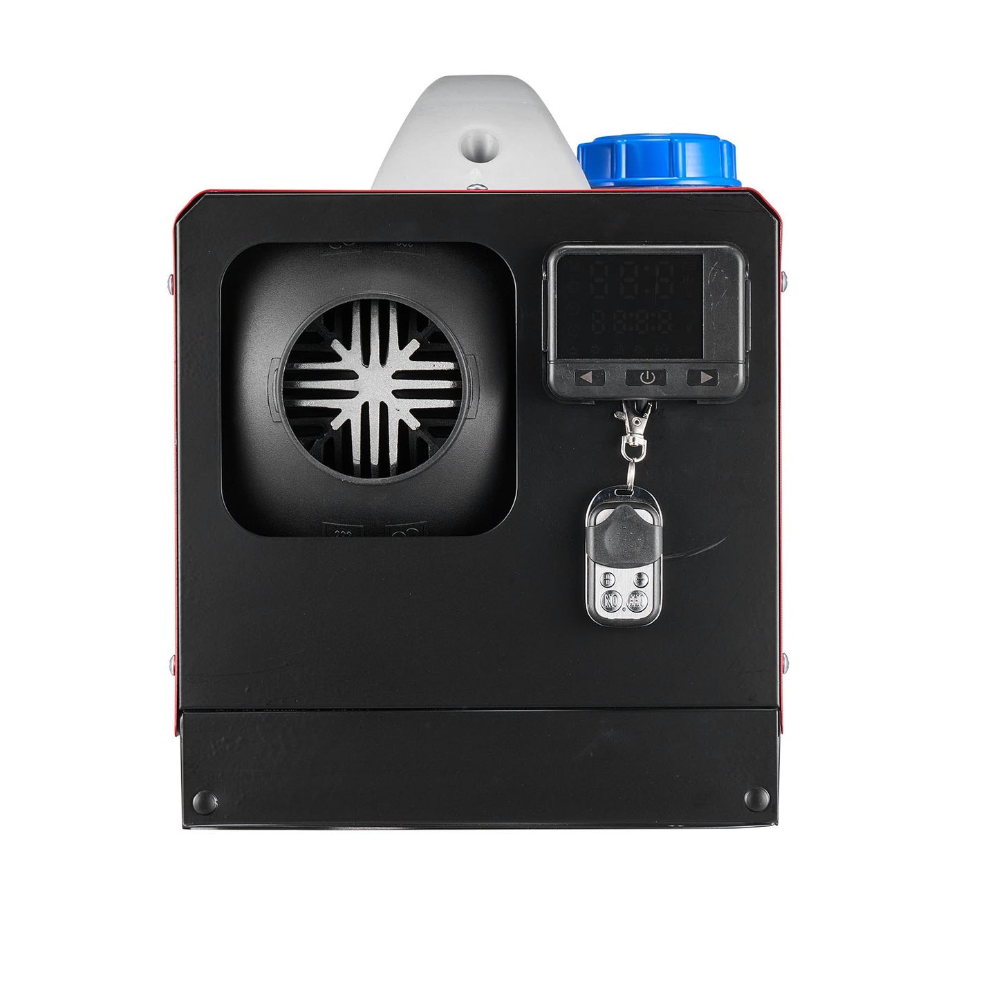 Dieselluftvärmare, 12-24V 8KW, Snabbvärmande dieselparkeringsvärmare med fjärrkontroll och svart LCD-brytare, Låg ljudnivå, Förvärmningsfunktion, för husbil, lastbil, husbil, skåpbil, båt och släpvagn