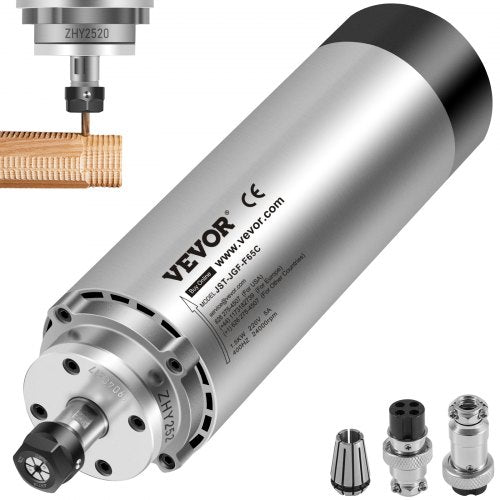 1,5 kW 2220 V luftkyld spindelmotor CNC luftkylningsspindelmotor för CNC-gravyrfräsmaskin