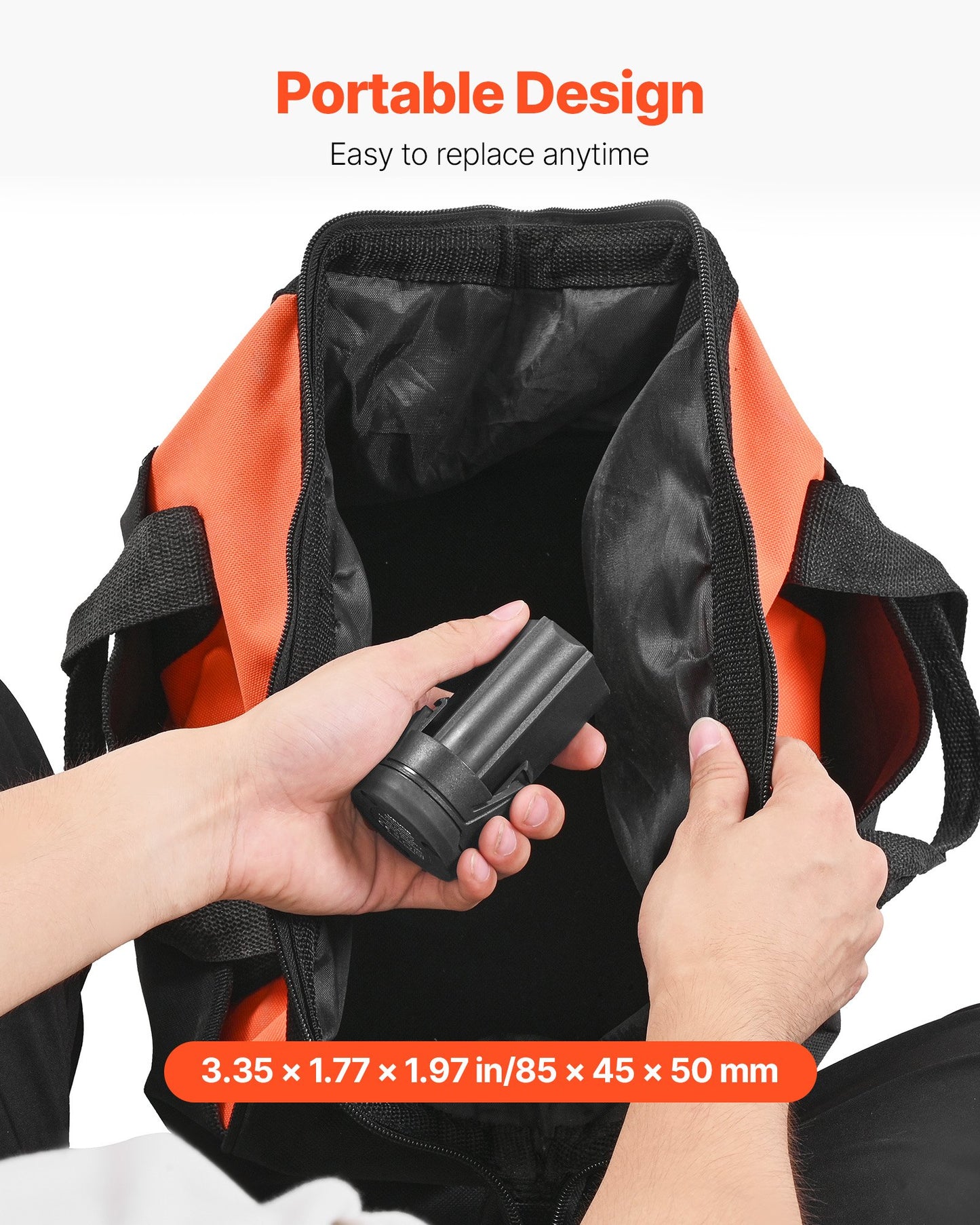 Litiumjonbatteri, 12V 2Ah, Bärbart litiumbatteripaket för utbyte, med universaladapter, Lätt att bära, Kompatibel med Makita Interfaces, Sladdlös elektrisk handhyvel, 1-pack