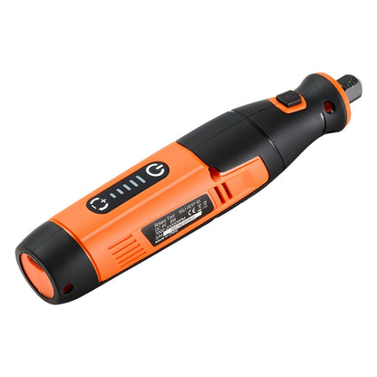 73-delars sladdlöst roterande verktygssats, DC4V bärbart mini-elroterande verktyg, 5 hastighetsnivåer 7000-20000 varv/min Multifunktionella gör-det-själv-verktyg för gravyr, slipning, polering, snidning, skärning, gör-det-själv-pyssel