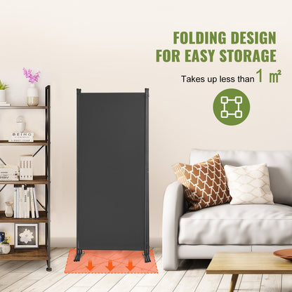 Rumsavdelare, 3 paneler och vikbara skärmar, tygavdelare för kontor, sovrum, matsal, arbetsrum, fristående, grå