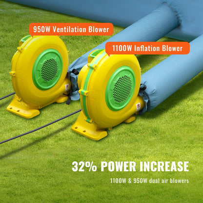 Uppblåsbar sprutbox för billackering 10 x 6 x 4 m filtersystem 2 blåsmaskiner