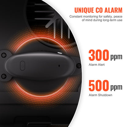 8KW dieselvärmare, 12V/24V allt-i-ett dieselluftvärmare, med Bluetooth-appkontroll, fjärrkontroll och display, CO-larm, snabb uppvärmning, bärbar dieselvärmare för fordon och garage