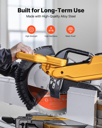 Cirkelsågblad, 185 mm diameter, 48 vassa legeringständer, 15,875 mm spindel, fin yta, metallskärblad för cirkelsåg, med ljudreducerande värmeventiler, för skärning av stål och aluminium