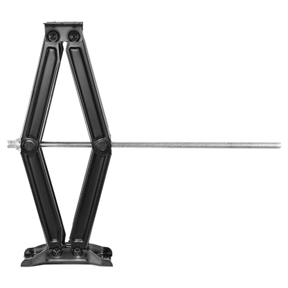 2000 kg saxdomkrafter för husbilar, 10–61 cm saxdomkrafter för husbilsstabilisator, set om 2, kraftig domkraft med vev, hylsa och vattenpass, böjs eller deformeras inte lätt