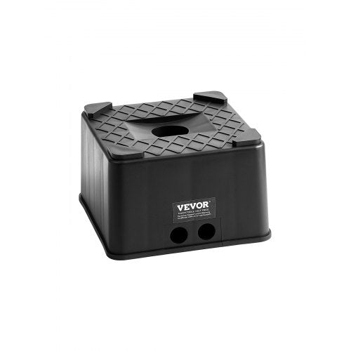 Domkraftsblock, 15 cm högt och kraftigt nivåblock för husbilar med 2700 kg kapacitet, domkraftsstöd för husbilar, motorcykelstöd, pall, husbilstillbehör för husvagnar, 5-hjuls husbilar med klass A/C