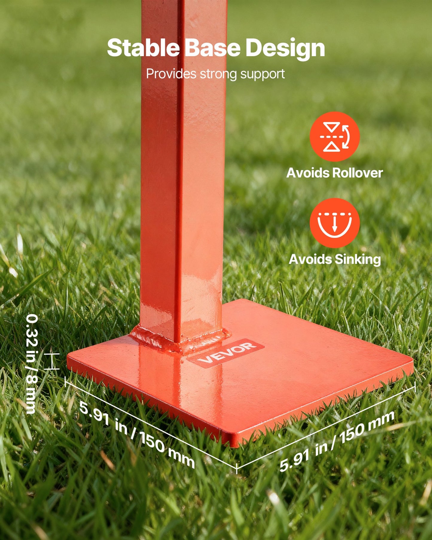 78 cm T-stolpsavdragare, kraftig staketstolpsavdragare med 109,2 cm lyftkedja, rostbeständigt stål, arbetsbesparande T-stolpsborttagare för runda staketstolpar, skyltstolpar och trädstubbar