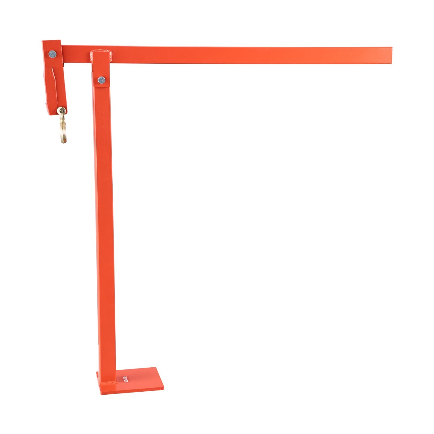 78 cm T-stolpsavdragare, kraftig staketstolpsavdragare med 109,2 cm lyftkedja, rostbeständigt stål, arbetsbesparande T-stolpsborttagare för runda staketstolpar, skyltstolpar och trädstubbar