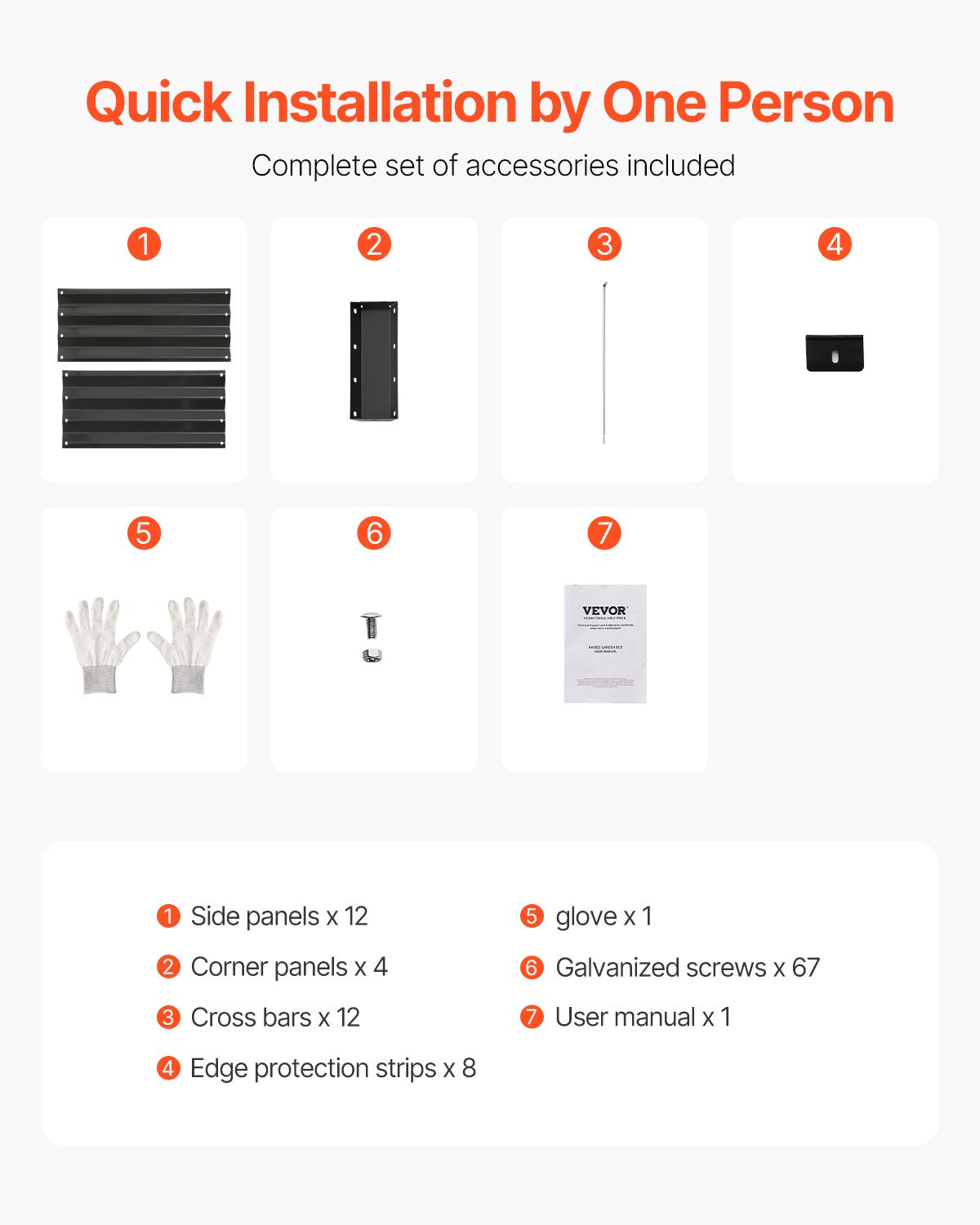 Upphöjd trädgårdsbädd i metall, 8 x 4 x 1 ft utomhusgalvaniserad planteringslåda, med öppen botten, stor upphöjd planteringsbädd för trädgårdsskötsel av grönsaker, blommor, örter och suckulenter, mörkgrå
