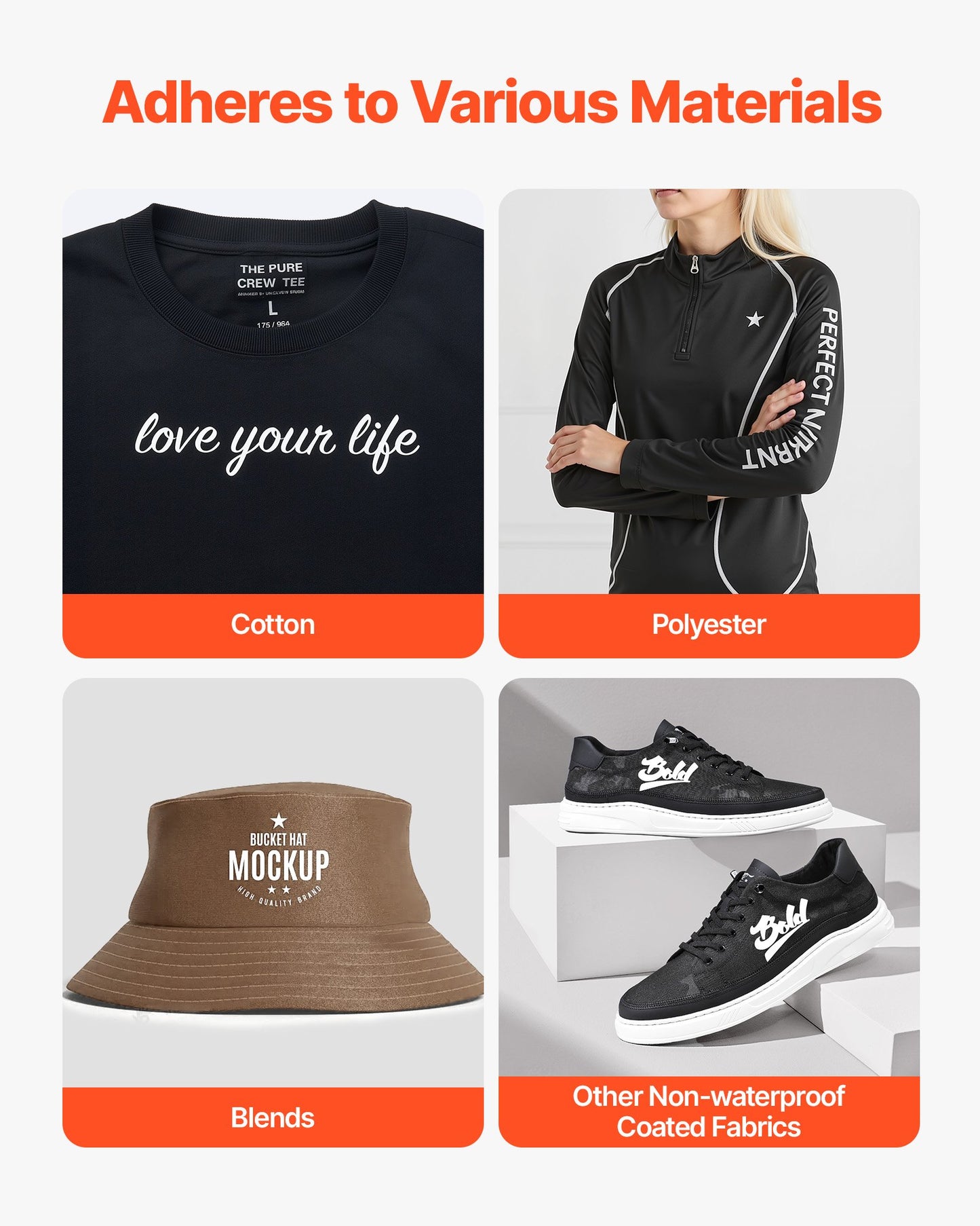 Värmeöverföringsvinyl, 304,8 x 21 336 mm, blank vit HTV-strykvinylrulle, lätt att skära och rensa bort, stark vidhäftning, kompatibel med skärmaskiner, för olika material, t-shirts, kuddar, hattar