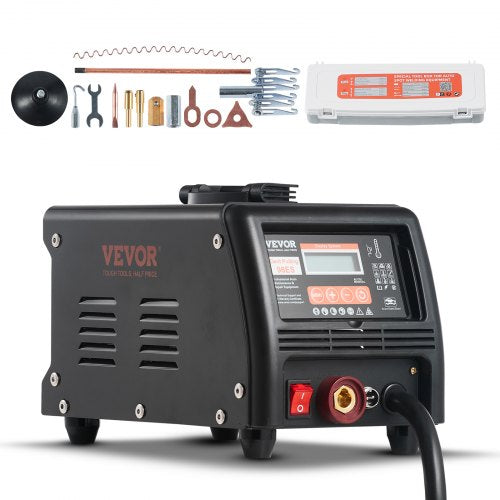 Stud Welder Dent Repair Kit, 3KW Spot Welder Dent Puller with Auto/Manual Welding & 9 Versatile Modes, Auto Body Spot Welding Dent Puller Machine for Car, Truck Dent Repair