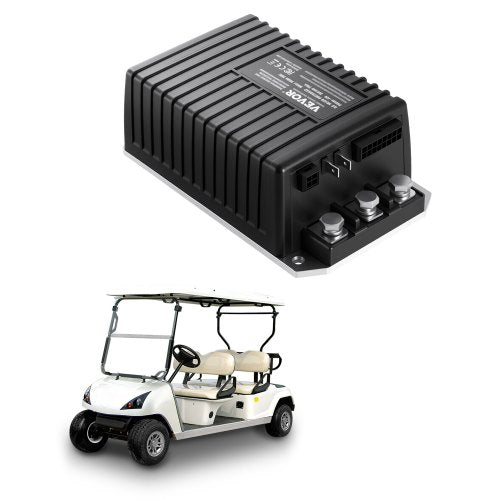 Golfbilshastighetsregulator, 48V och 250A, DC-motorstyrningsenhet för Club Car-golfbilar från 2000-2008, IP65-klassad skyddsklassning, aluminiumlegering och ABS-hölje, kompatibel med 1510A-5251-modellerna