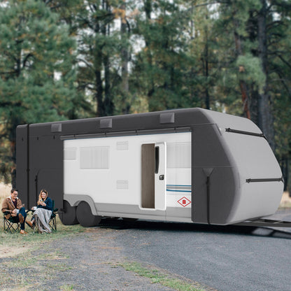 Husvagnsöverdrag 548,6-609,6 cm klass A husbilsöverdrag i non-woven tyg