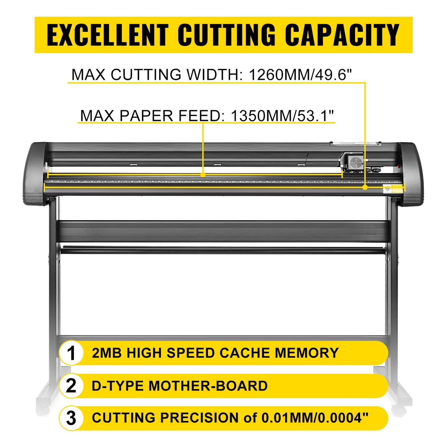 5-i-1 värmepress 38,1 x 38,1 cm överföringslock 134,6 cm vinylskärare plotter skärning 3 blad