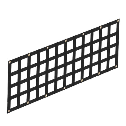 Bakluckenät, 60 x 18 tum, Kraftigt lastnät för lastbilsflak med 4 justerbara teleskopremmar, Utdragbart och hållbart, Flexibel justering, Lämplig för pickup, släpvagn, lastbil, Jeep, SUV