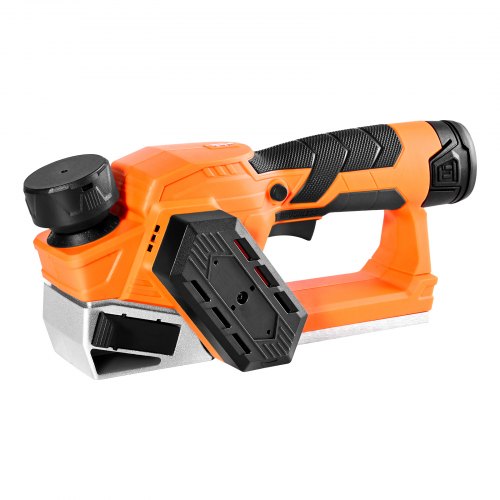 Sladdlös handhyvel, 56 mm skärbredd, 14500 varv/min elektrisk handhyvel med 2 Ah 12V litiumbatteri, borstlös motor, justerbart skärdjup, 2 blad, för träbearbetning, träfasning, gör-det-själv