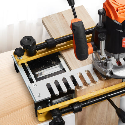 Svalstjärtsjigg 30,5 cm Precisa duvstjärtsfräsjiggar med 1,27 cm mall