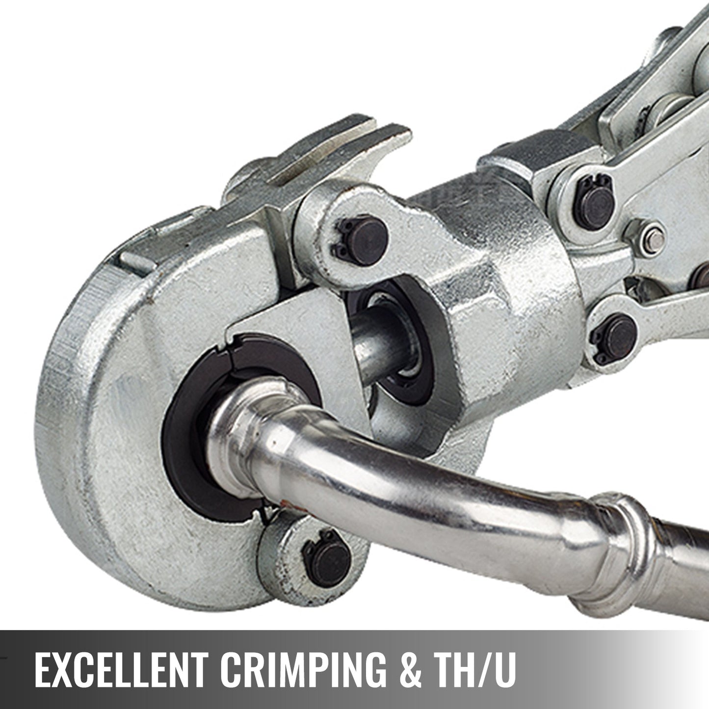 Hydraulisk krymptång 6T, presstång 16-20-25-32MM, U-formad/TH-formad rörkrymptång, handhållen presstång PE-X krymptång för kompositrör PEX