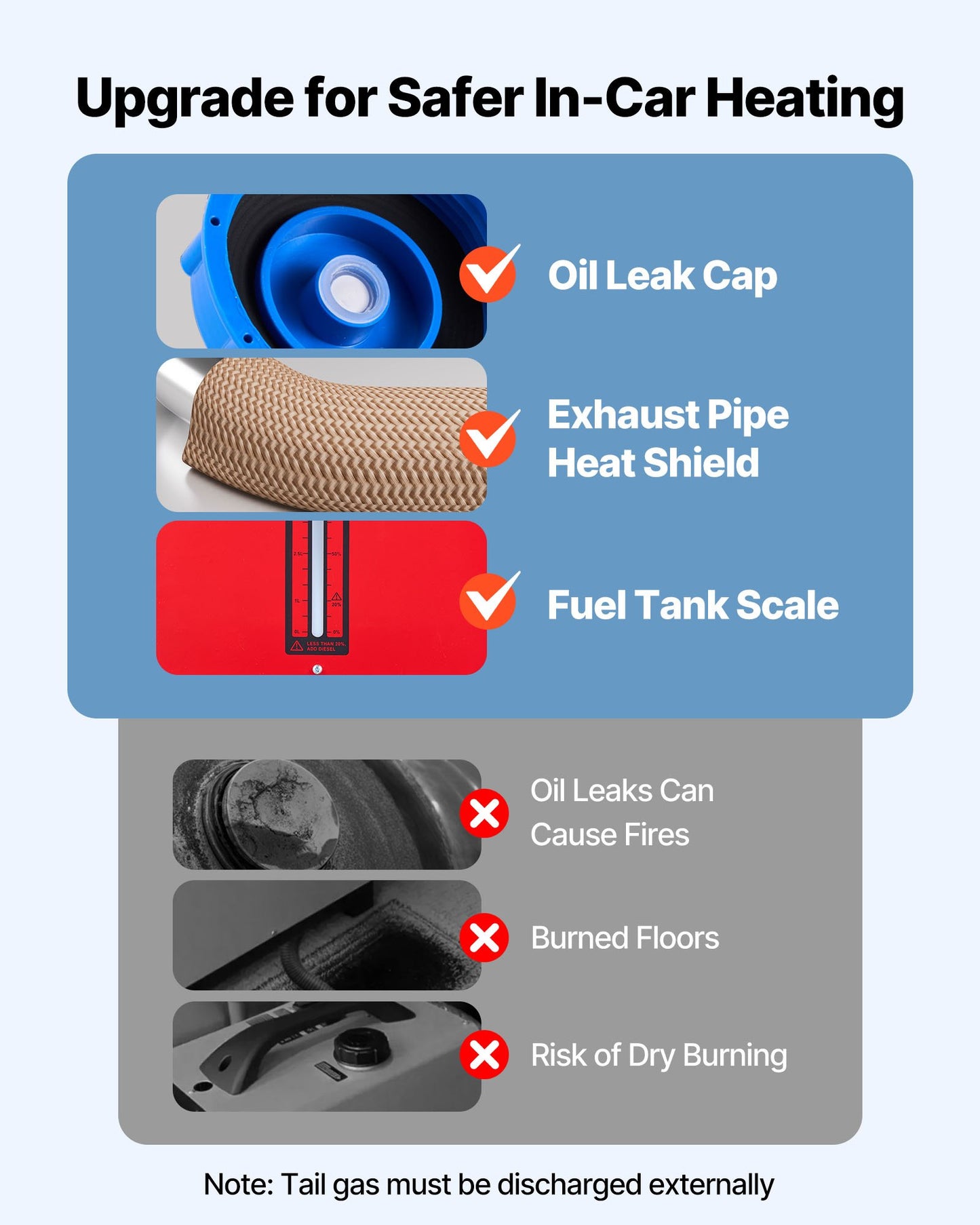 Dieselluftvärmare, 12-24V 8KW, Snabbvärmande dieselparkeringsvärmare med fjärrkontroll och svart LCD-brytare, Låg ljudnivå, Förvärmningsfunktion, för husbil, lastbil, husbil, skåpbil, båt och släpvagn