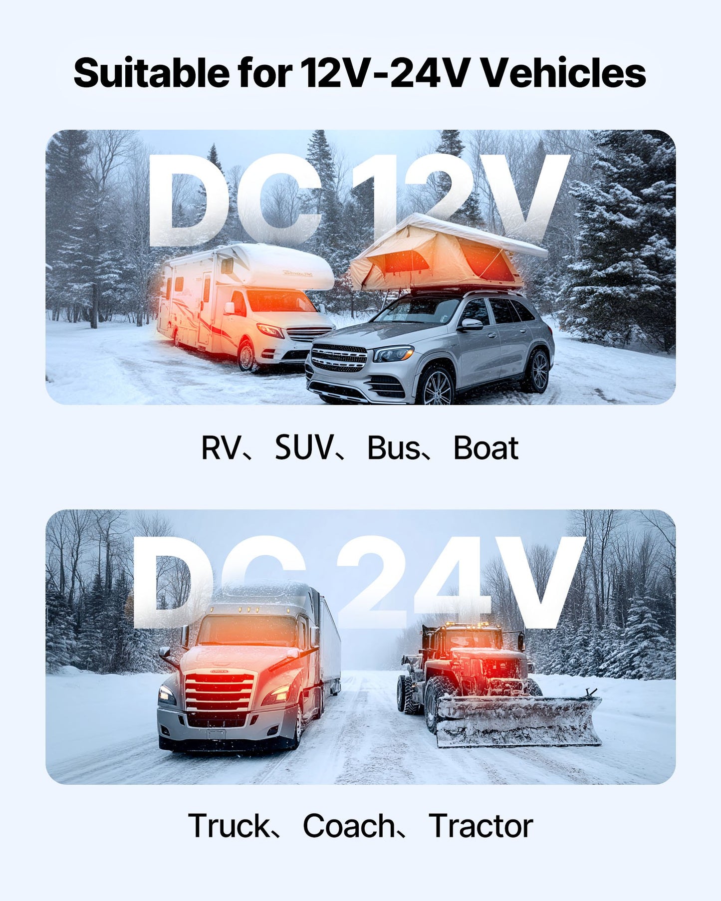 Dieselluftvärmare, 12-24V 8KW, Snabbvärmande dieselparkeringsvärmare med fjärrkontroll och svart LCD-brytare, Låg ljudnivå, Förvärmningsfunktion, för husbil, lastbil, husbil, skåpbil, båt och släpvagn